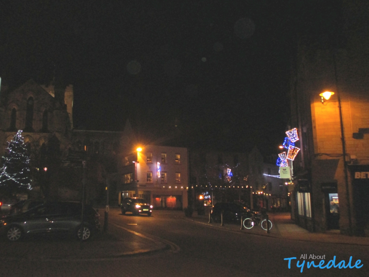Hexham christmas lights